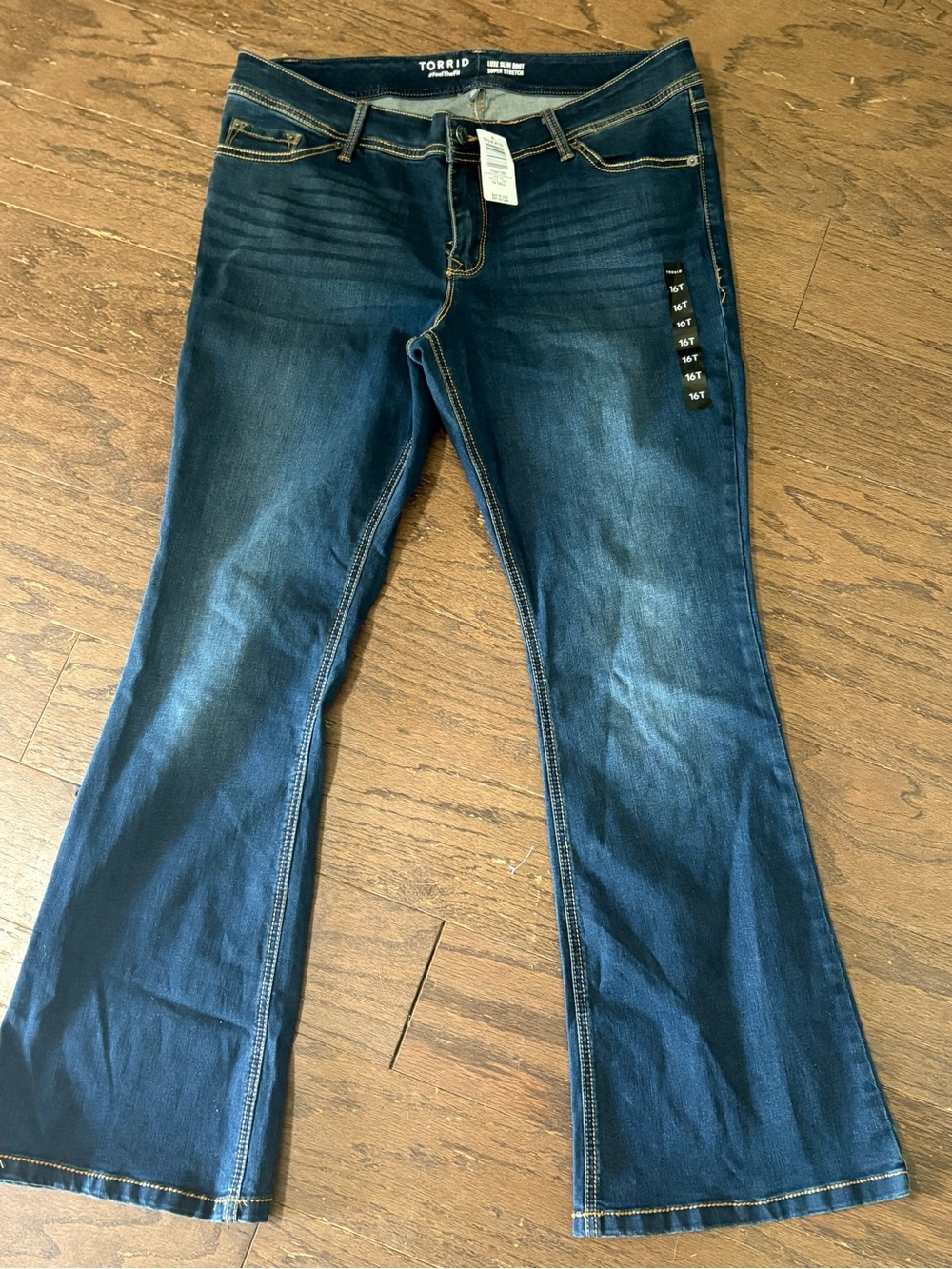 Torrid Dark Blue Bootcut Womens Jeans Sz. 16Tall